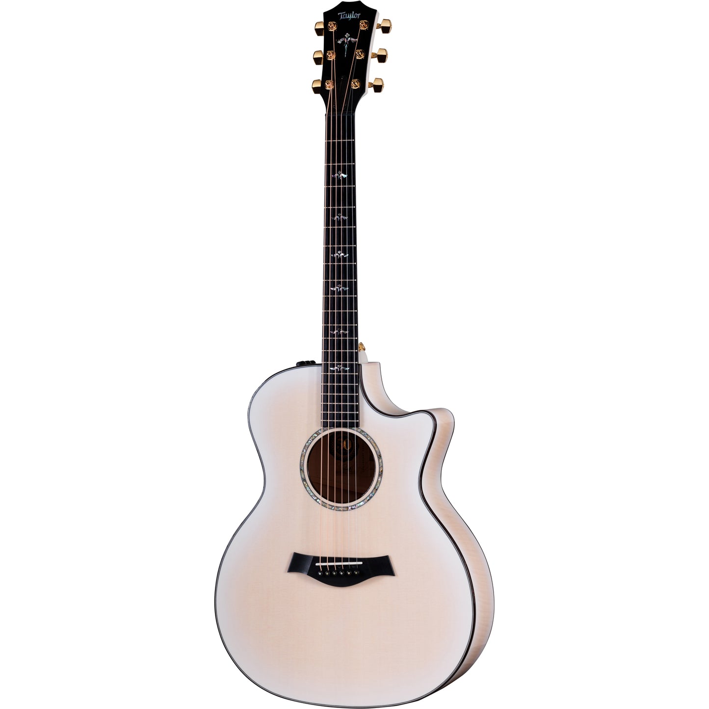 Taylor 614ce 50th Anniversary Limited Edition Acoustic Electric Guitar, Trans White