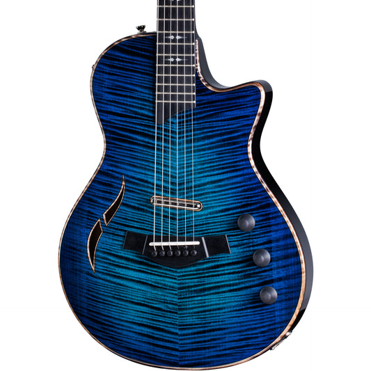 Taylor CT5z B4037 2024 NAMM Custom Thinline Acoustic Electric Guitar - Midnight Sapphire Top with SEB