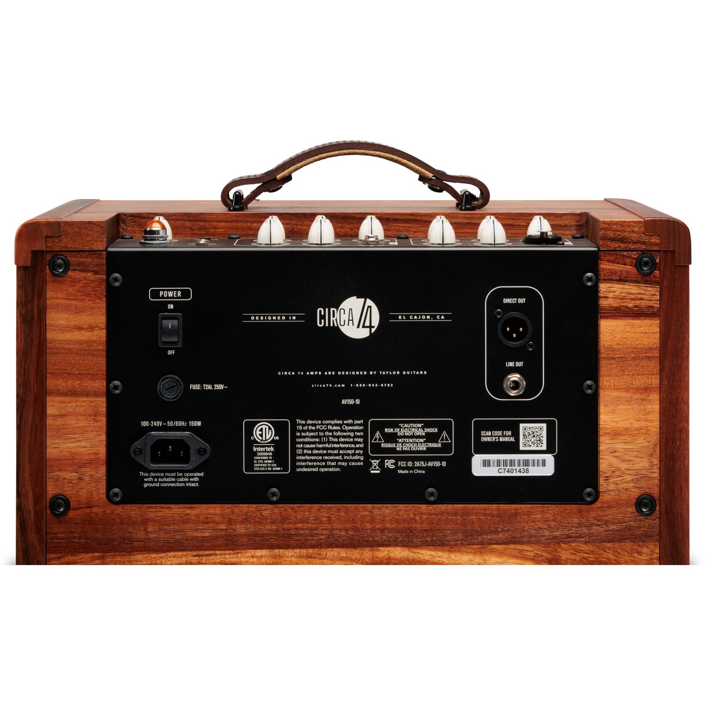 Taylor Circa 1974 Acoustic/Vocal Amp - Koa