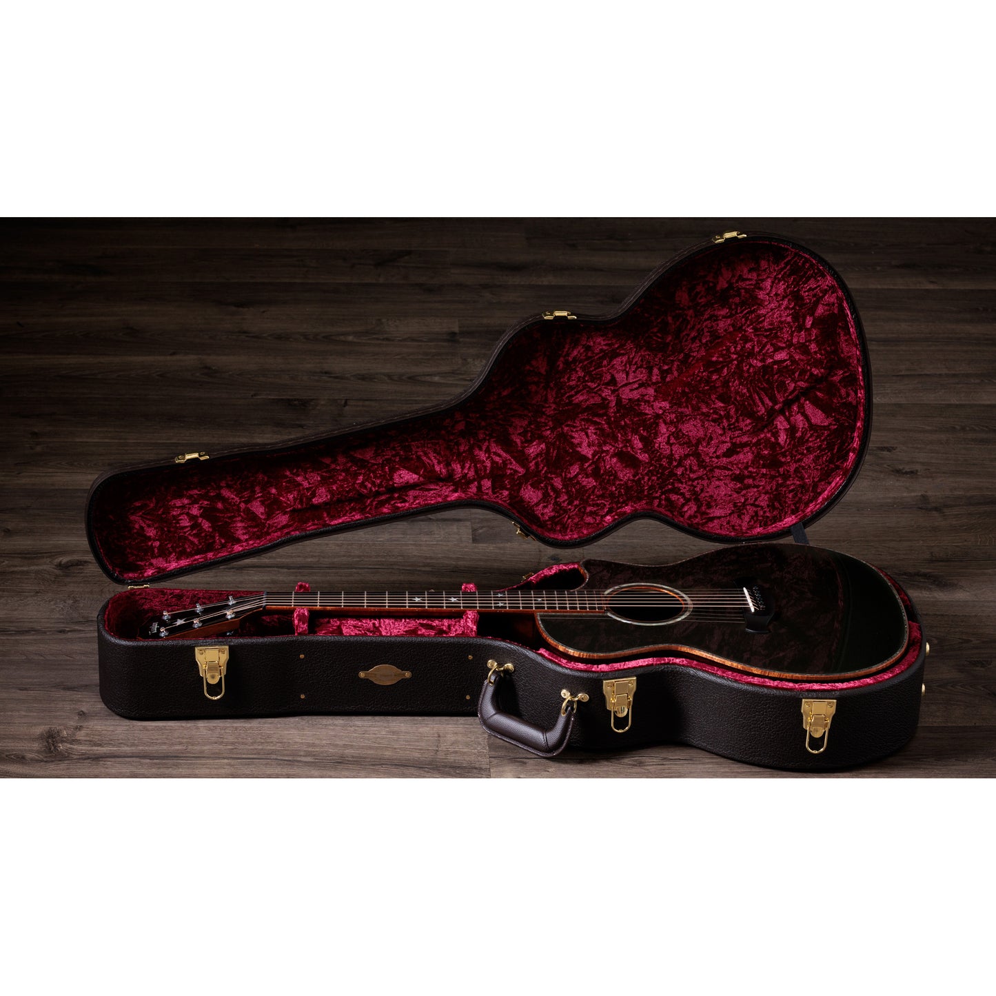 Taylor 814ce Guitars 4 Vets Special Edition Acoustic Electric Guitar - Blacktop