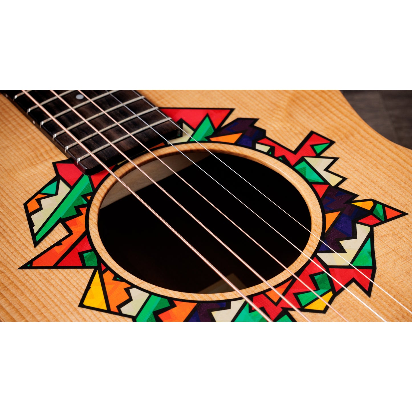 Taylor Jacob Collier GS Mini 5-String Acoustic Guitar - Custom Art