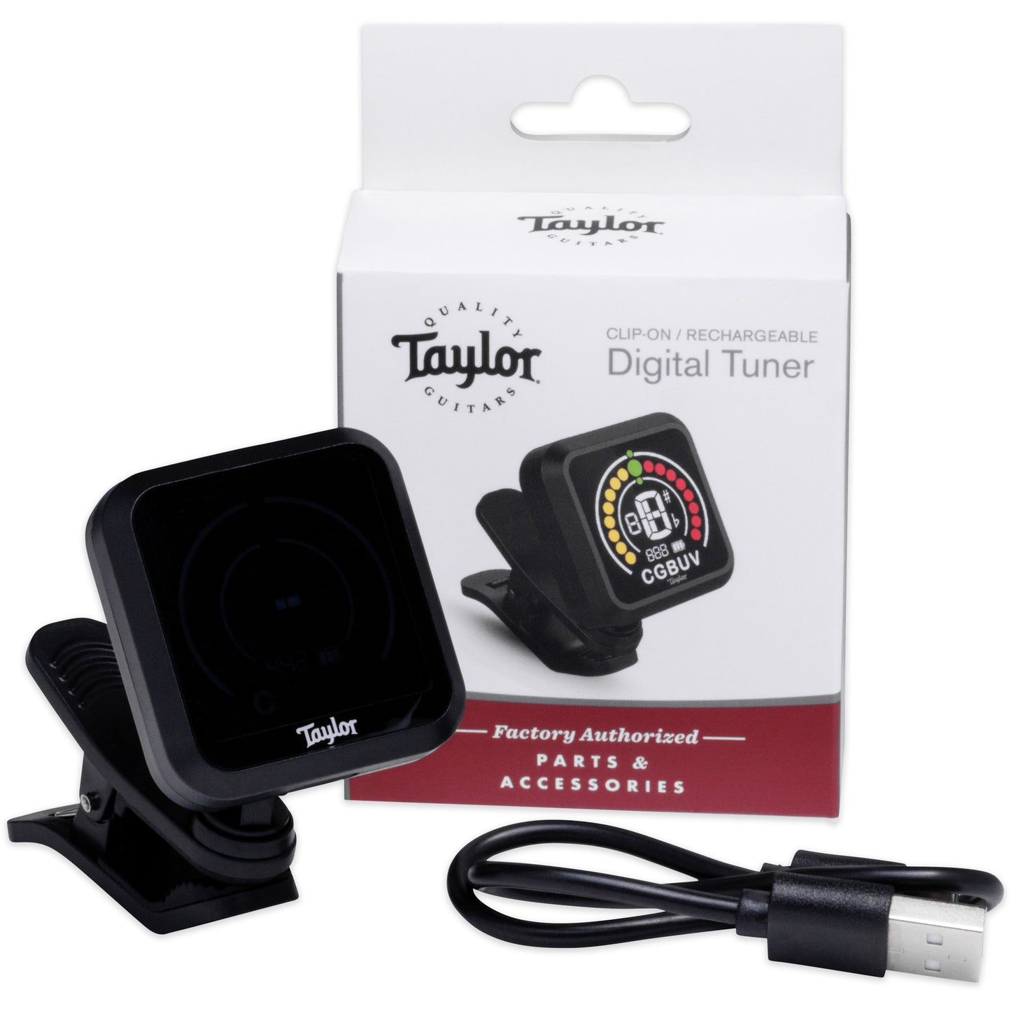 Taylor Clip On Rechargeable Digital Tuner