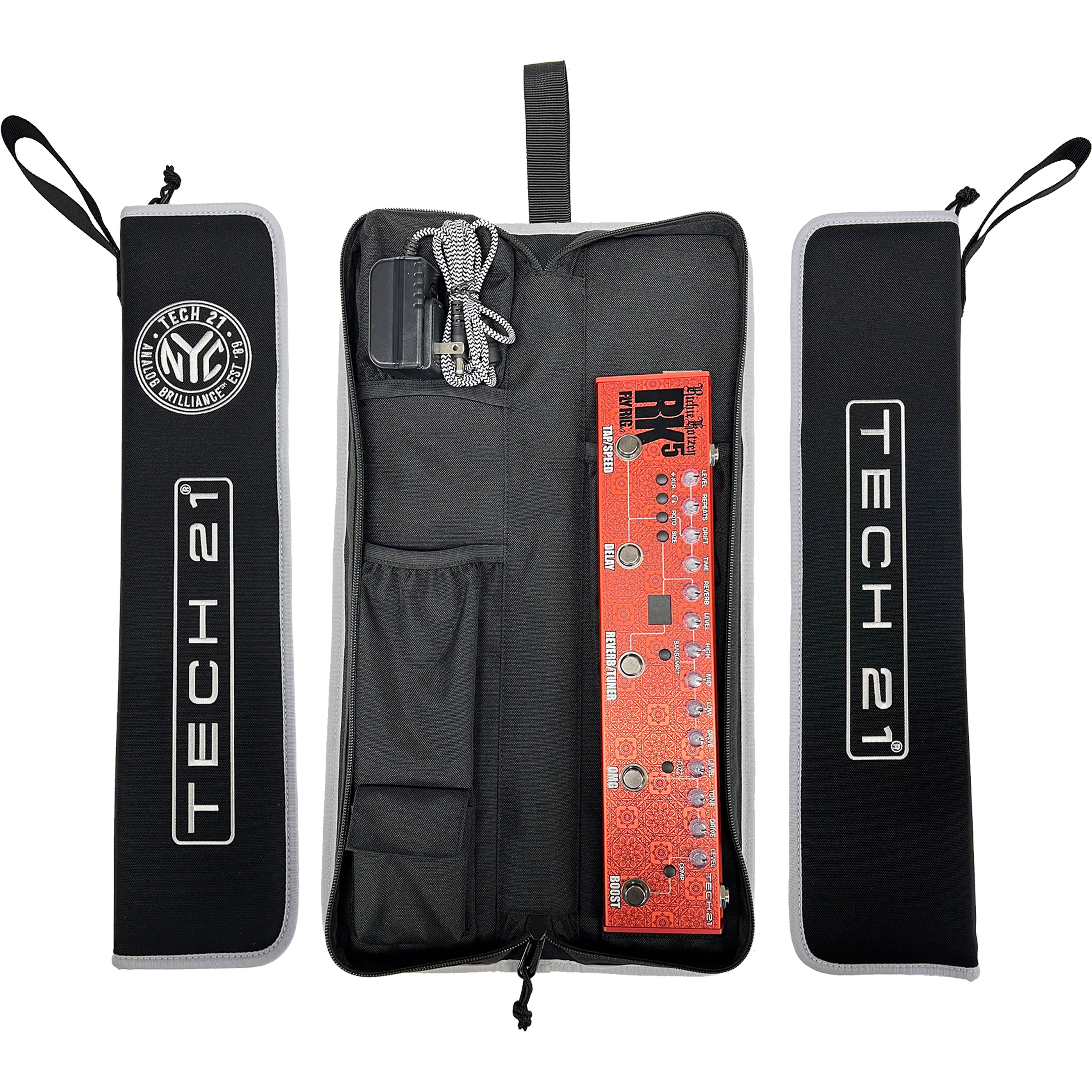 Tech 21 Fly Rig Gig Bag - Black with Silver Logo – Alto Music