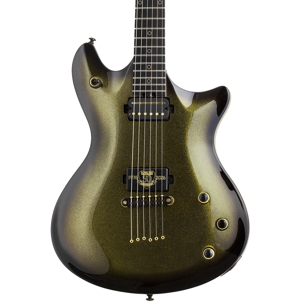 Schecter Tempest 50th Anniversary Electric Guitar - Gold Burst