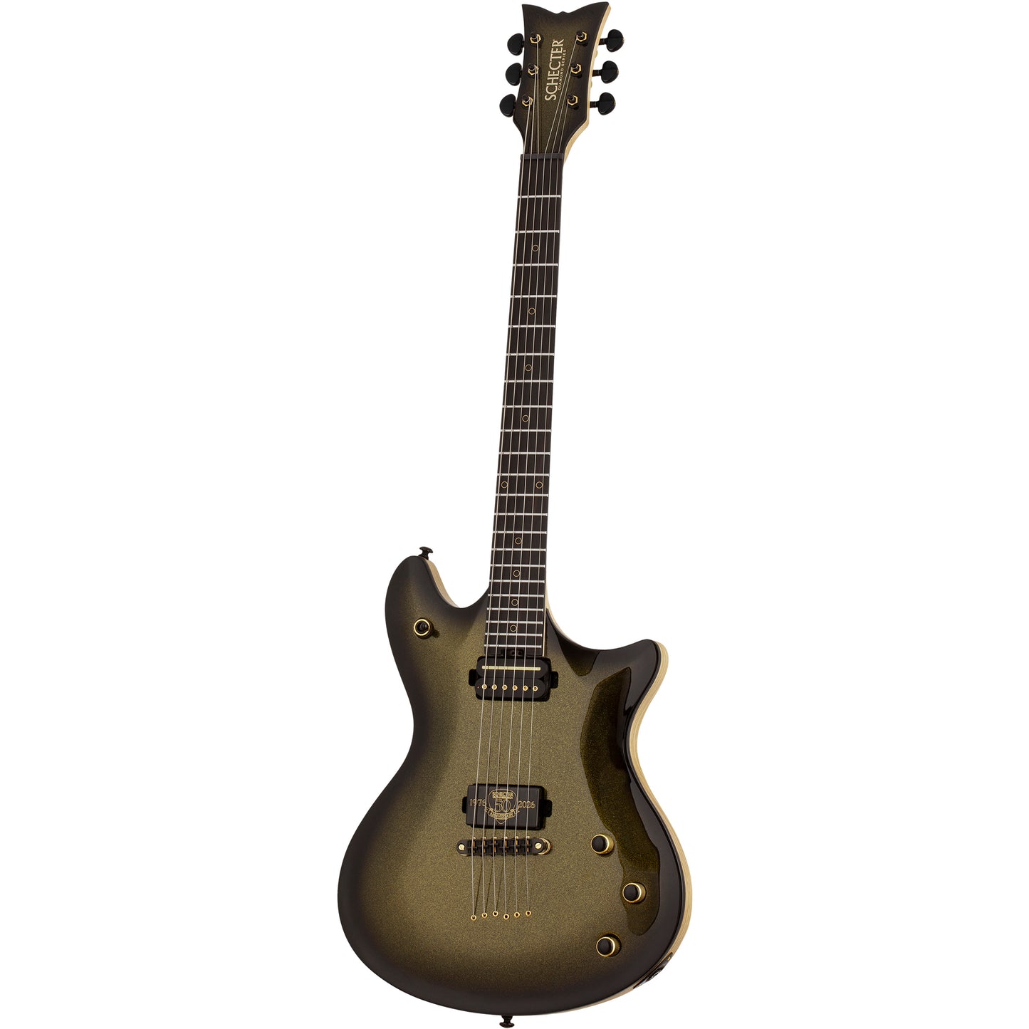 Schecter Tempest 50th Anniversary Electric Guitar - Gold Burst