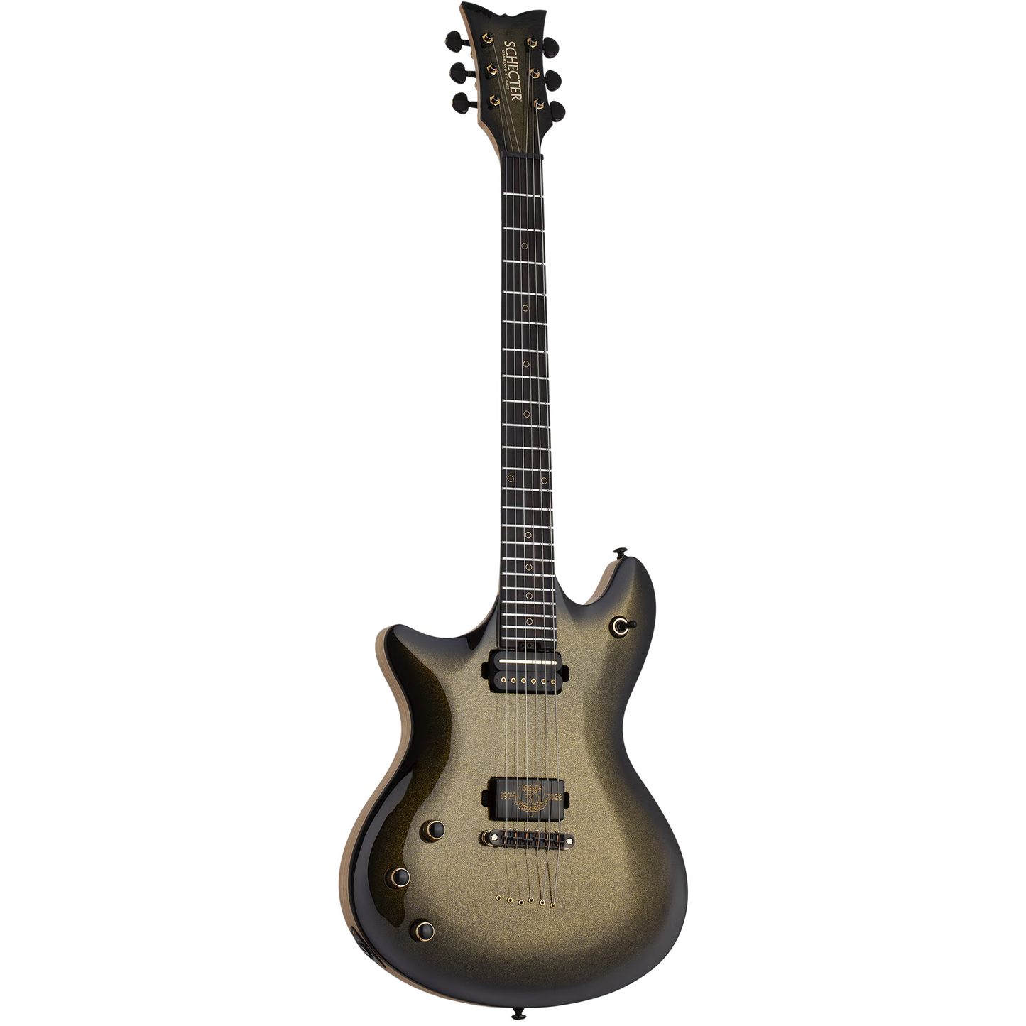 Schecter Tempest 50th Anniversary Left Handed Electric Guitar - Gold Burst