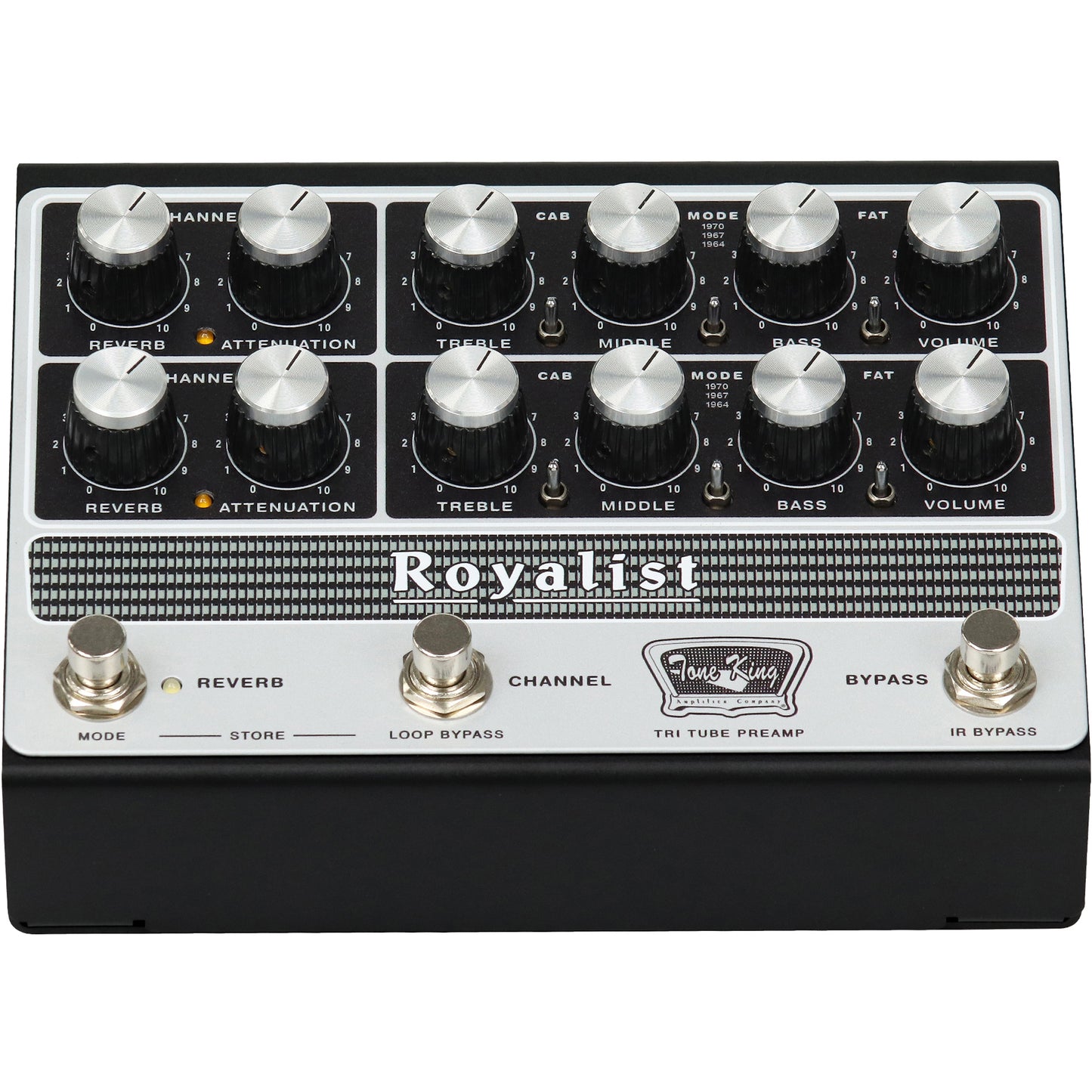 Tone King Royalist Tri-Tube Preamp Pedal