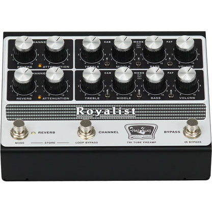 Tone King Royalist Tri-Tube Preamp Pedal