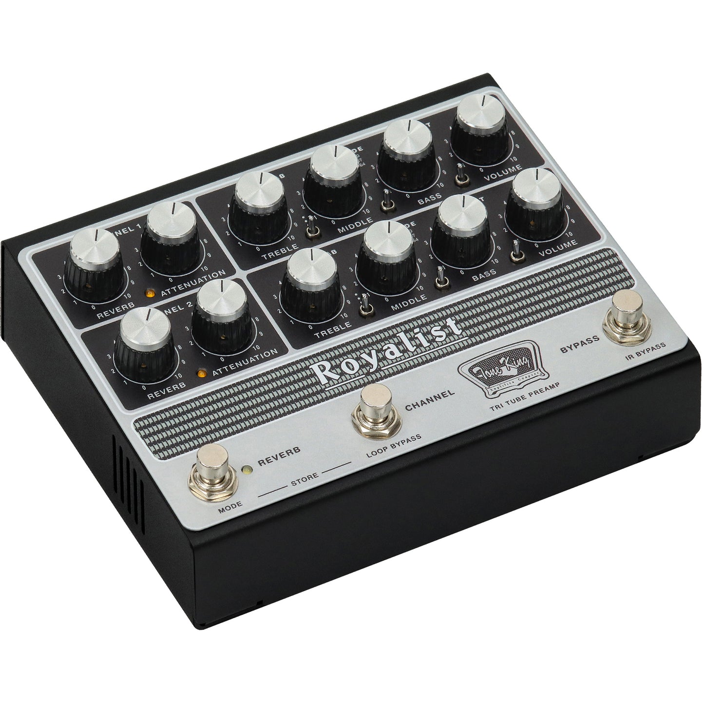 Tone King Royalist Tri-Tube Preamp Pedal