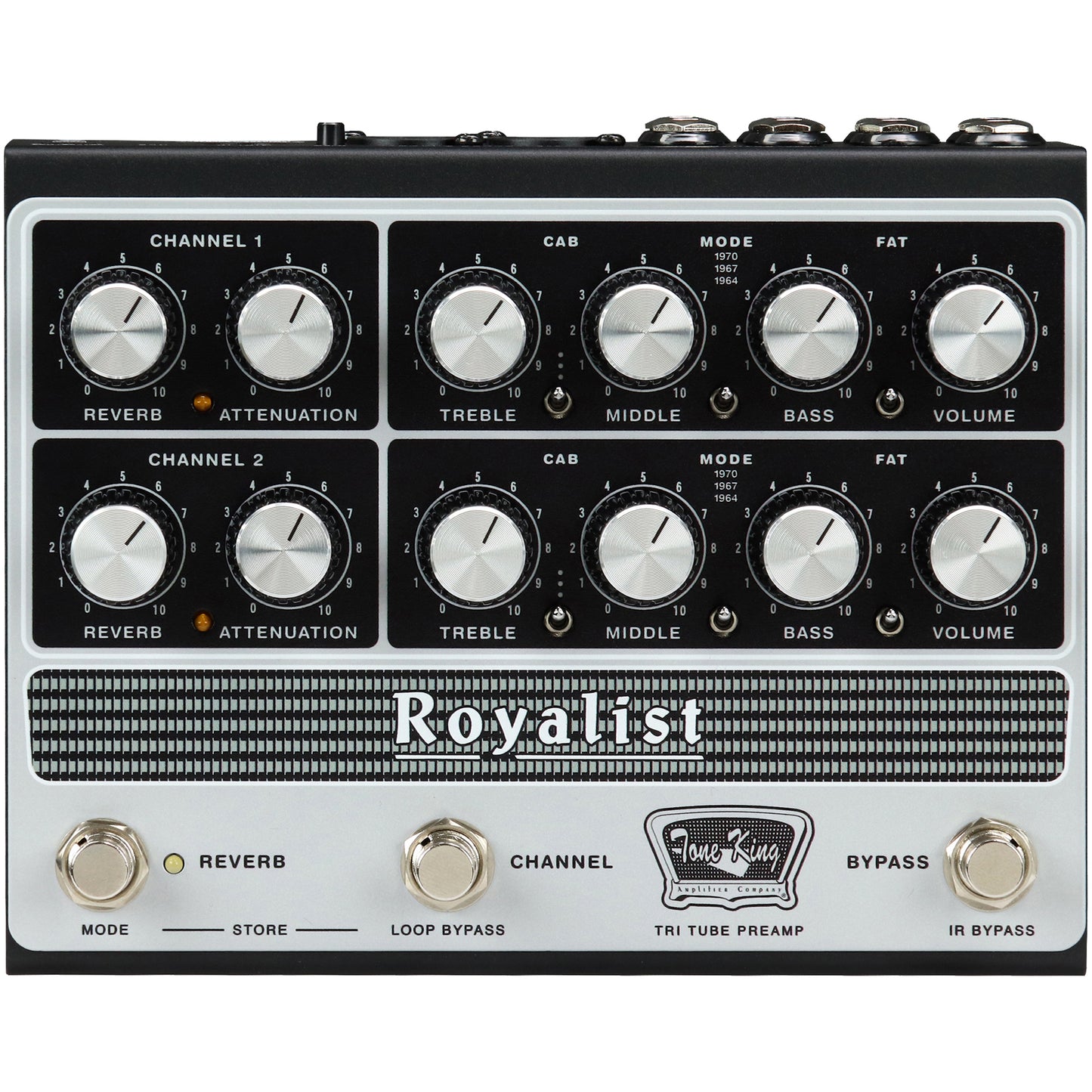 Tone King Royalist Tri-Tube Preamp Pedal