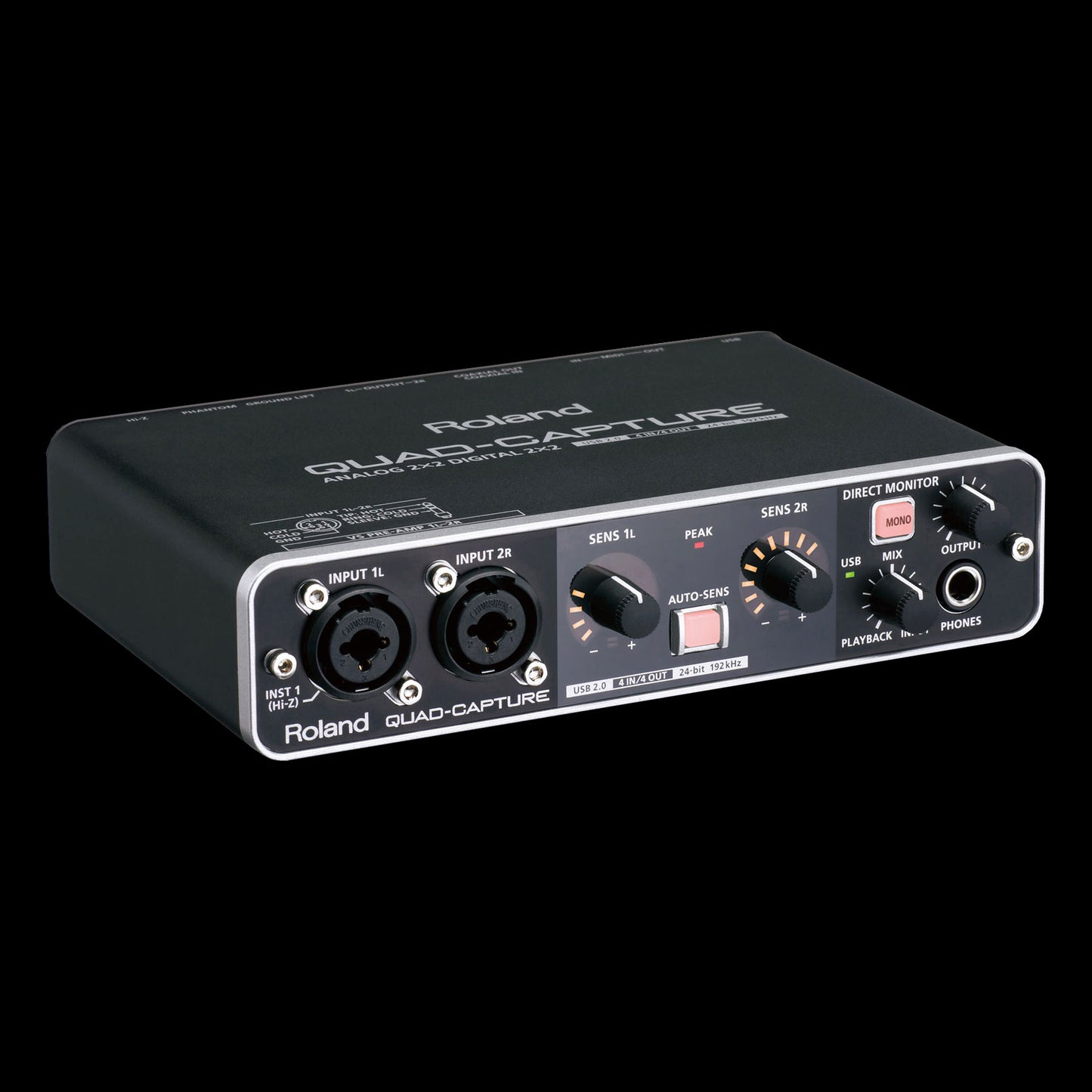 Roland UA55 Quad Capture USB 2.0 Audio Interface (QUADCAPTURE)