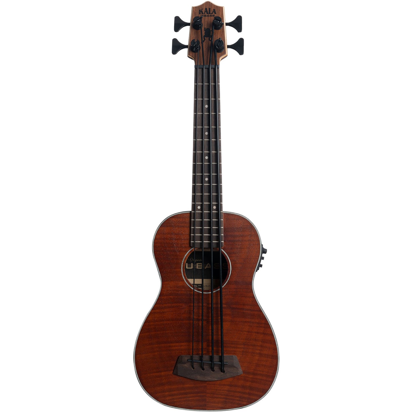Kala U-Bass Exotic Mahogany Left-Handed Acoustic-Electric Bass Guitar