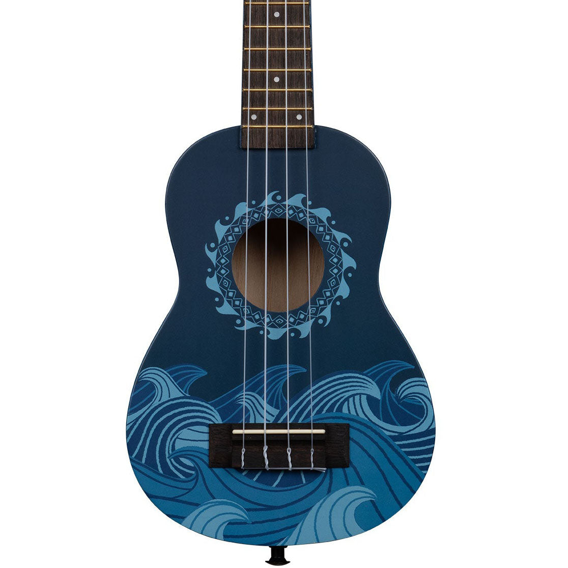 Kala Ukadelic Soprano Ukulele - Deep Blue
