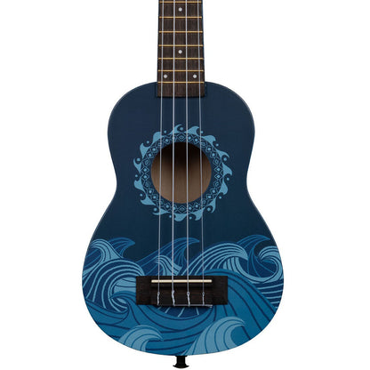 Kala Ukadelic Soprano Ukulele - Deep Blue