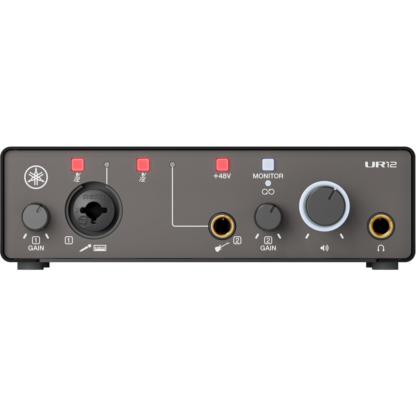 Yamaha UR12MK3 2-in/2-out USB-C Audio Interface - Black