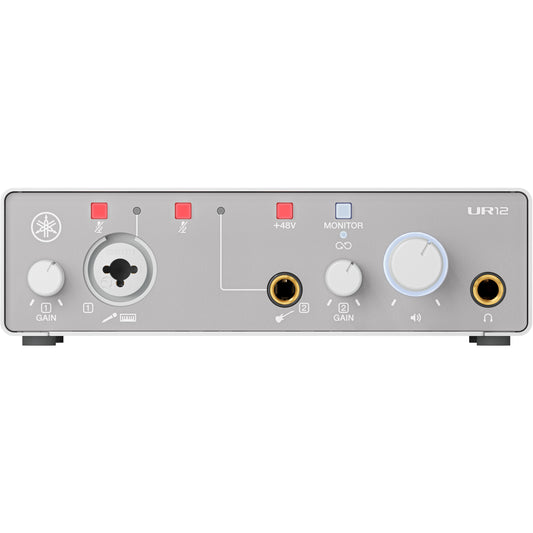 Yamaha UR12MK3 2-in/2-out USB-C Audio Interface - White
