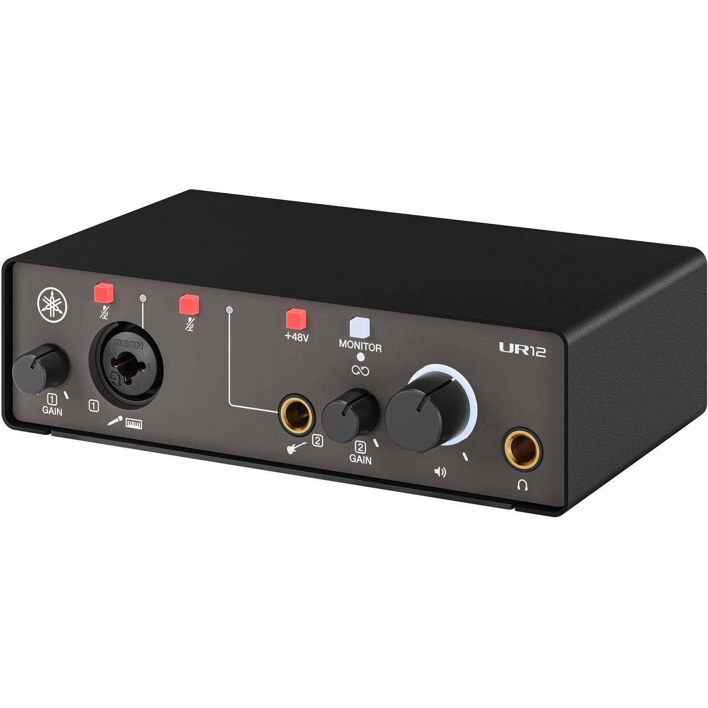 Yamaha UR12MK3 2-in/2-out USB-C Audio Interface - Black