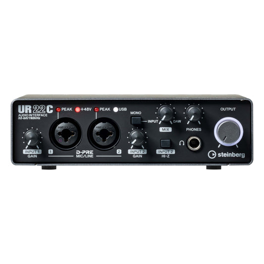 Steinberg UR22C 2-Channel USB3.0 Type C Audio Interface