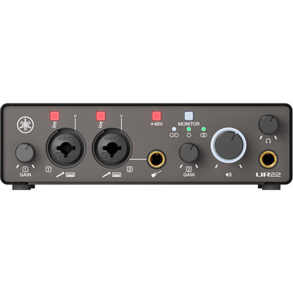 Yamaha UR22MK3 2-in/2-out USB-C Audio Interface - Black