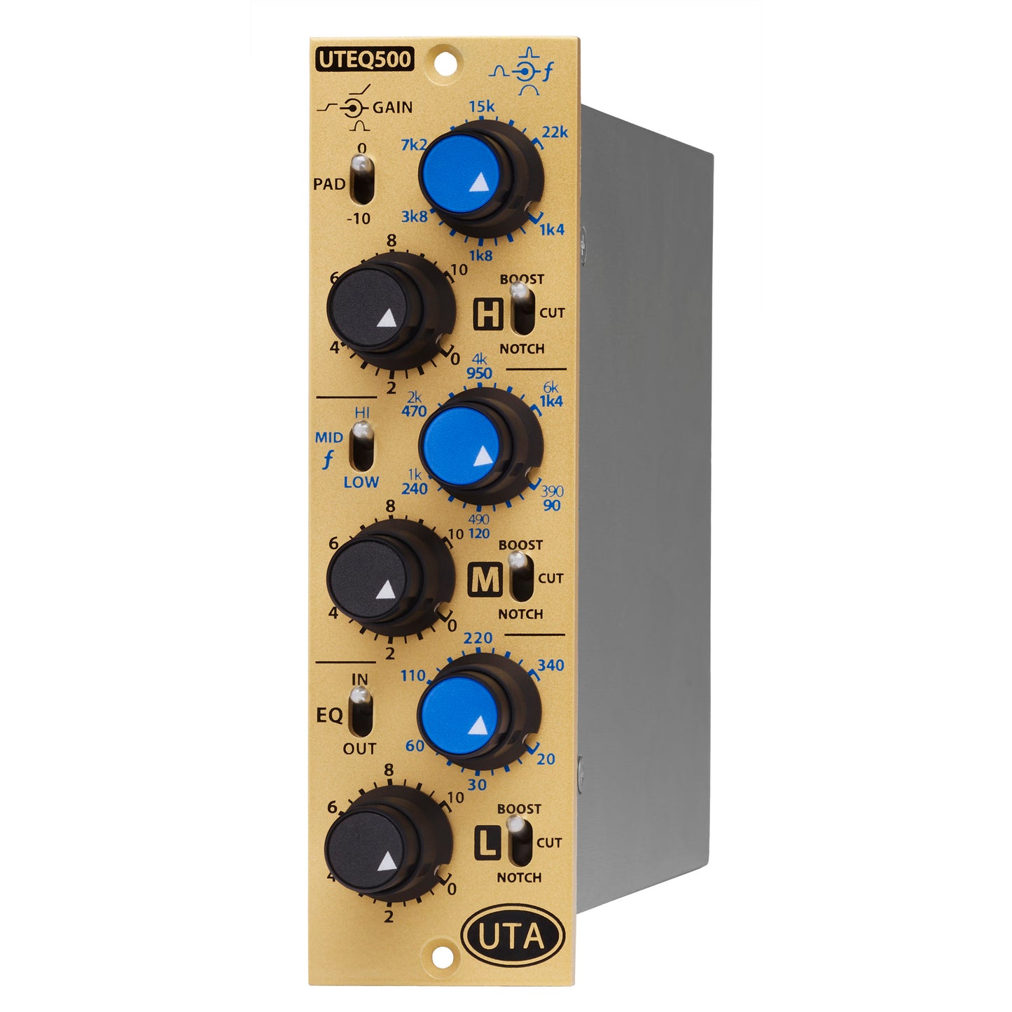 Undertone Audio UTEQ500 Console EQ for 500 Series