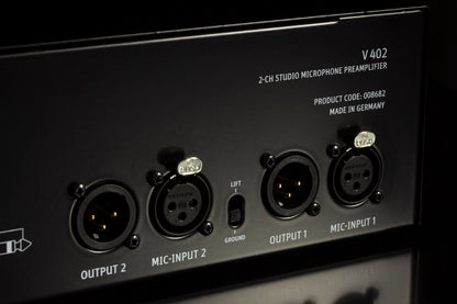 Neumann V402 Dual Channel Preamp with Headphone Amplifier