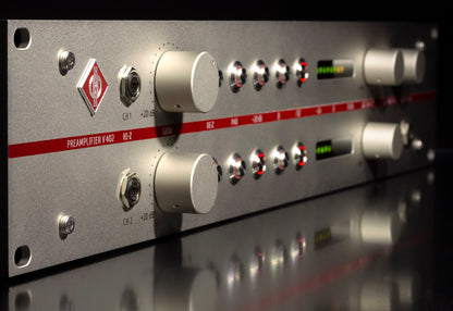 Neumann V402 Dual Channel Preamp with Headphone Amplifier