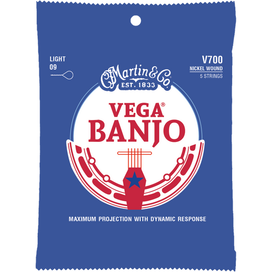 Martin V700 Vega® Banjo Strings Nickel