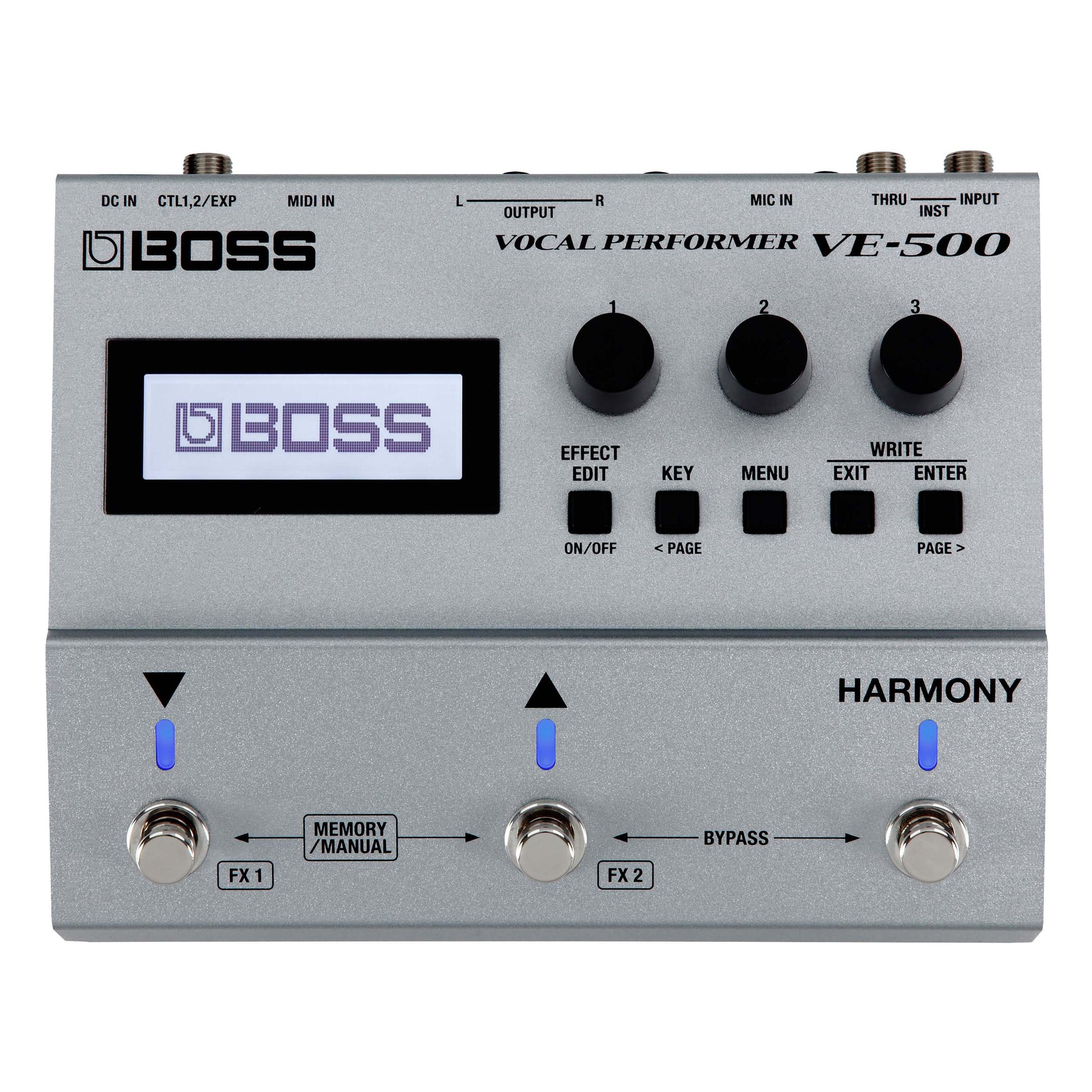 vocal processor pedal Boss VE-500 Vocal Processor – Alto Music