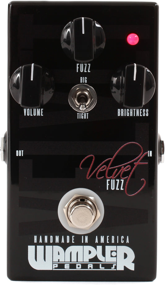 Wampler Pedals Velvet Fuzz Guitar Effects Pedal
