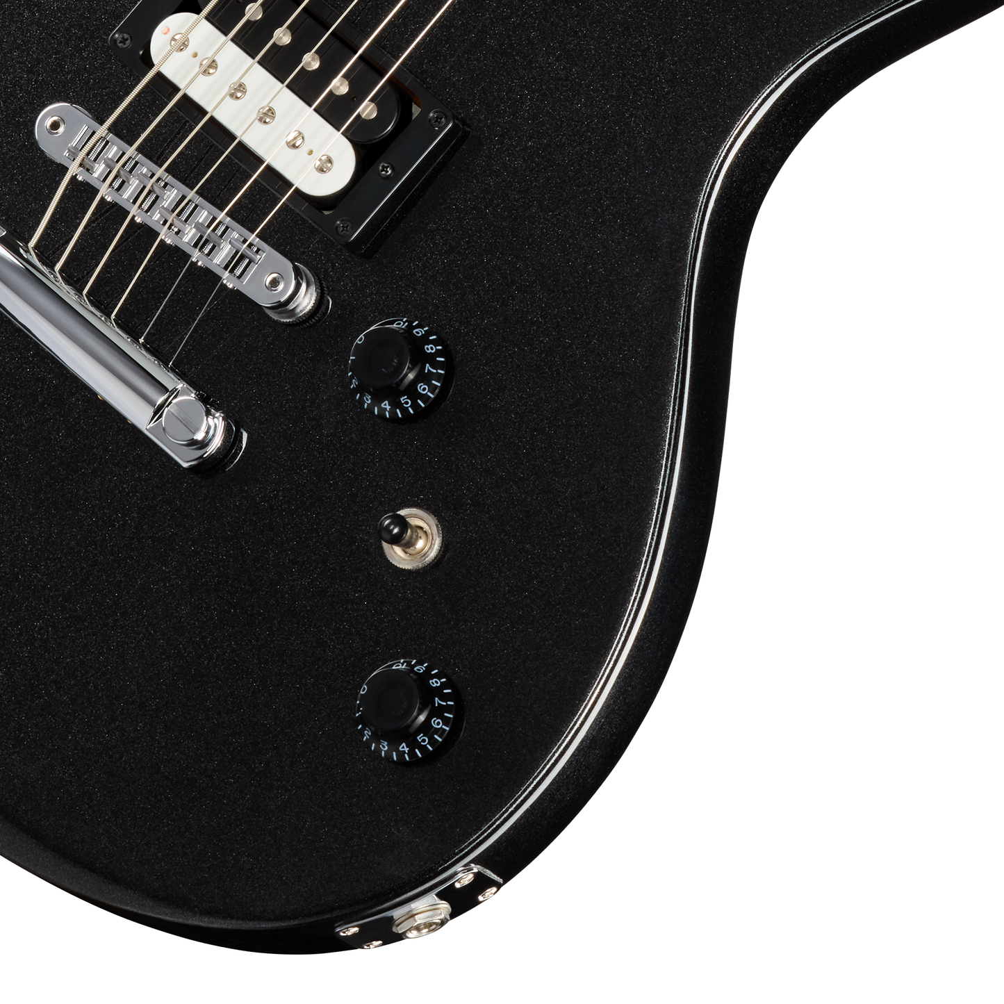 Gibson Victory Baritone Electric Guitar - Graphite Metallic