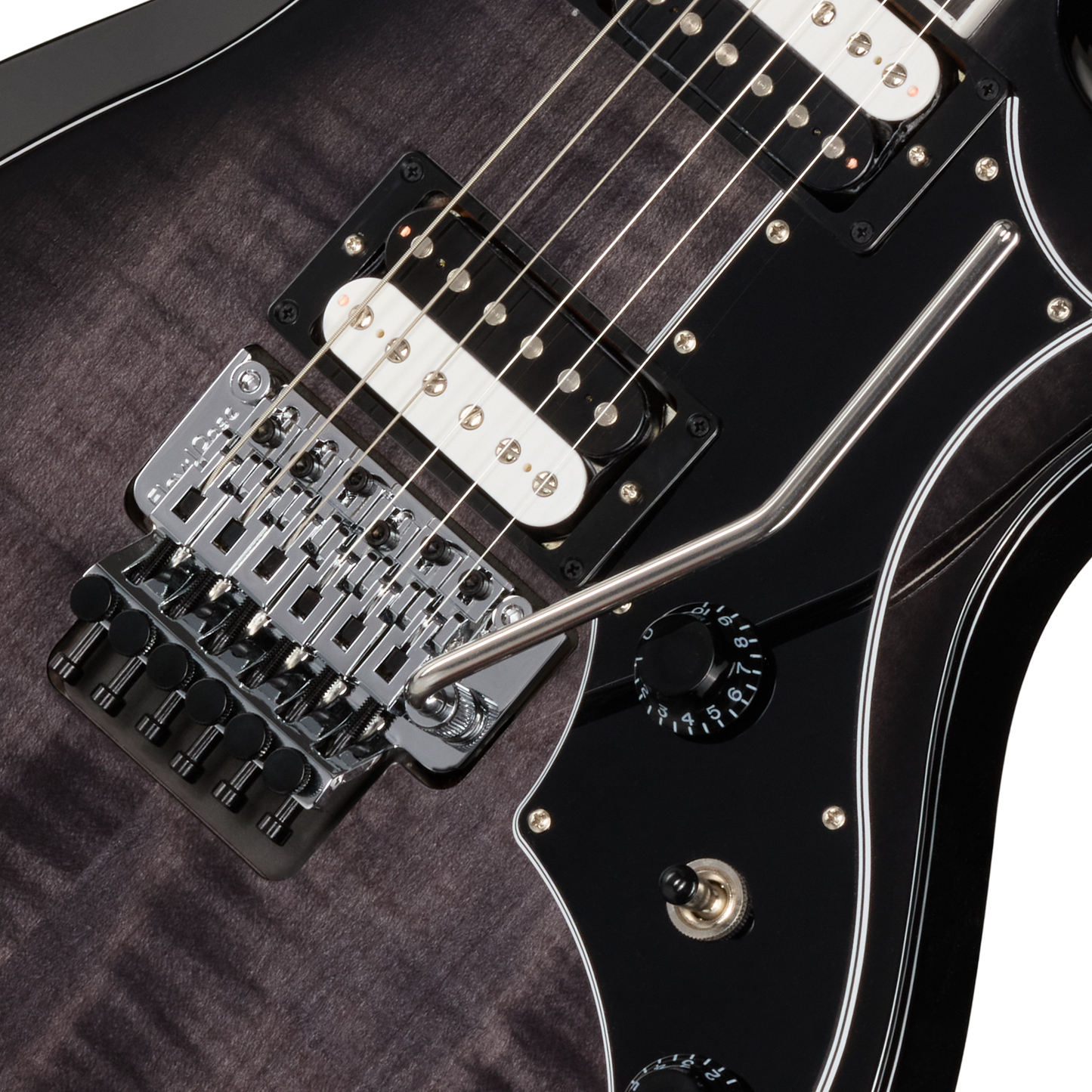 Gibson Victory Floyd Rose Electric Guitar - Translucent Ebony Burst