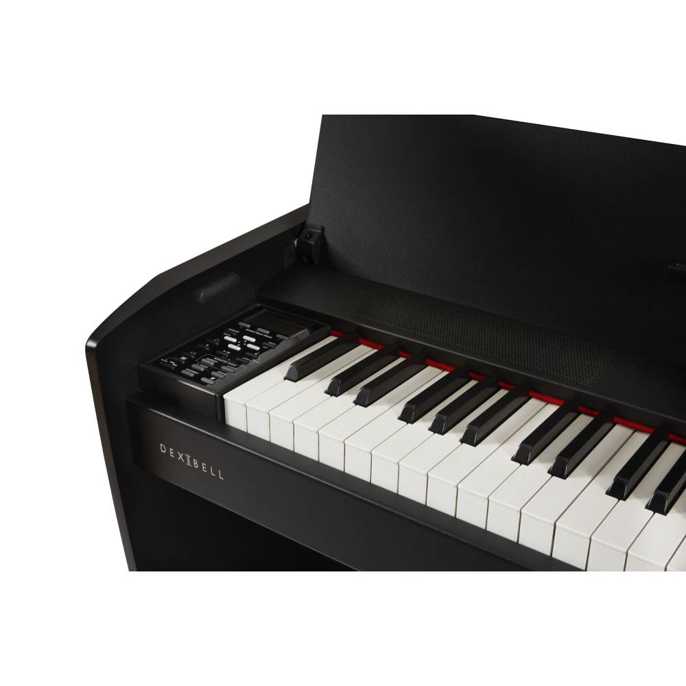 Dexibell VIVO H10 Digital Upright Piano with Bench (Matte Black)