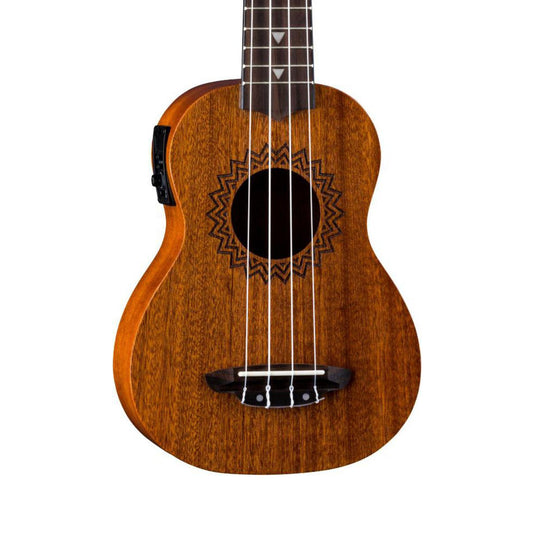 Luna Guitars VMSEL Vintage Series Acoustic Electric Soprano Ukulele