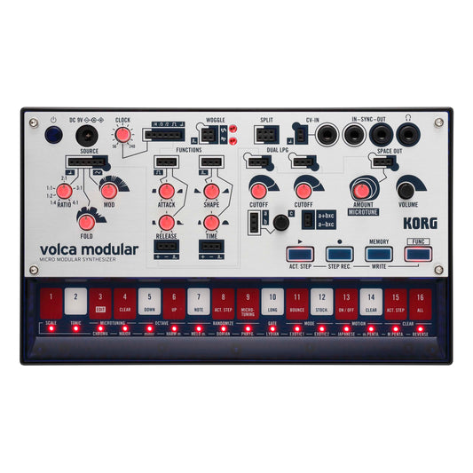Korg Volca Modular Semi-Modular Analog Synthesizer, 16-Step Sequencer