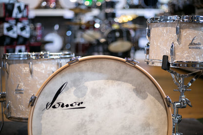 Sonor Vintage Series 3pc Shell Kit in Vintage Pearl (VT15THREE22NMVPRL)