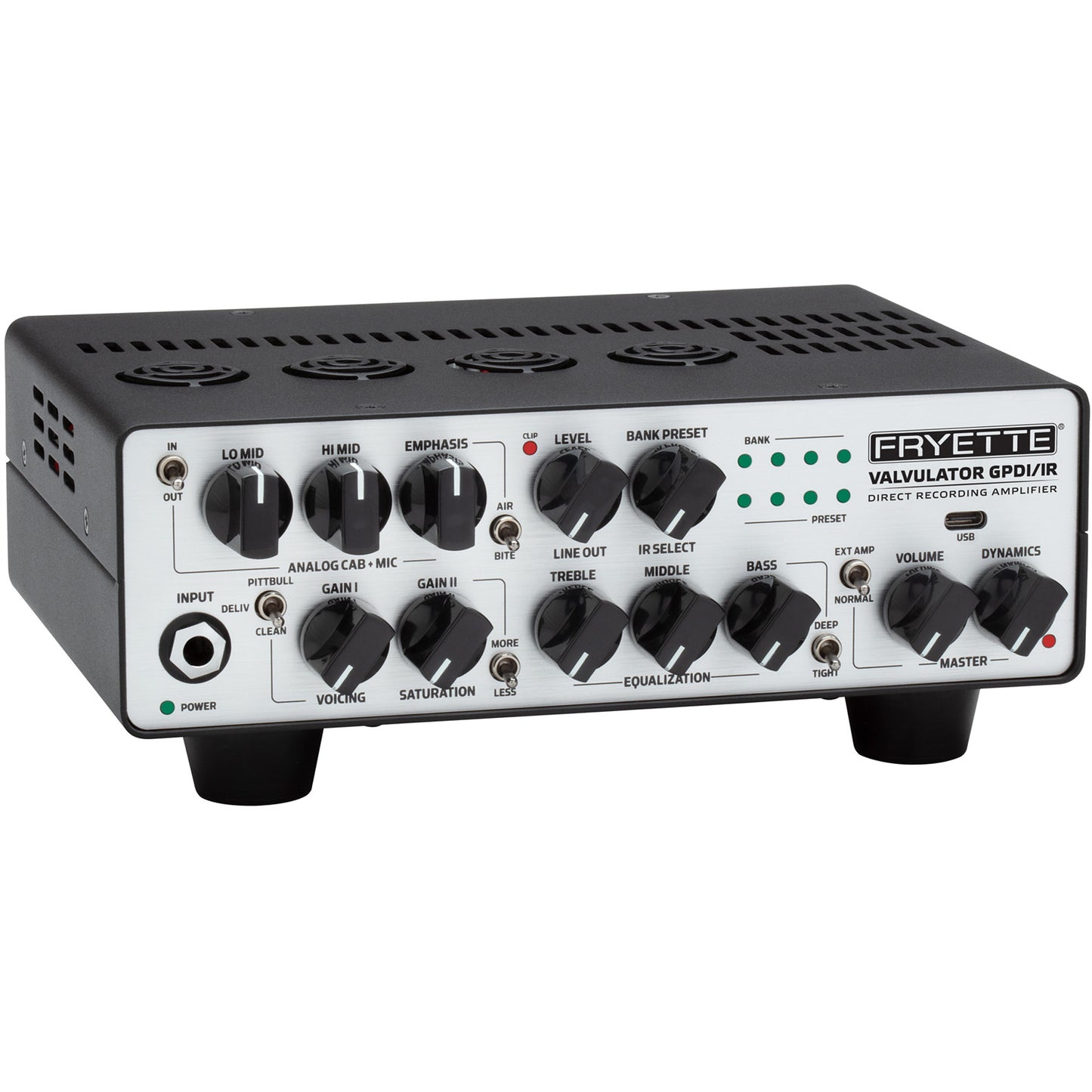 Fryette Valvulator GPDI/IR Direct Recording Tube Amplifier