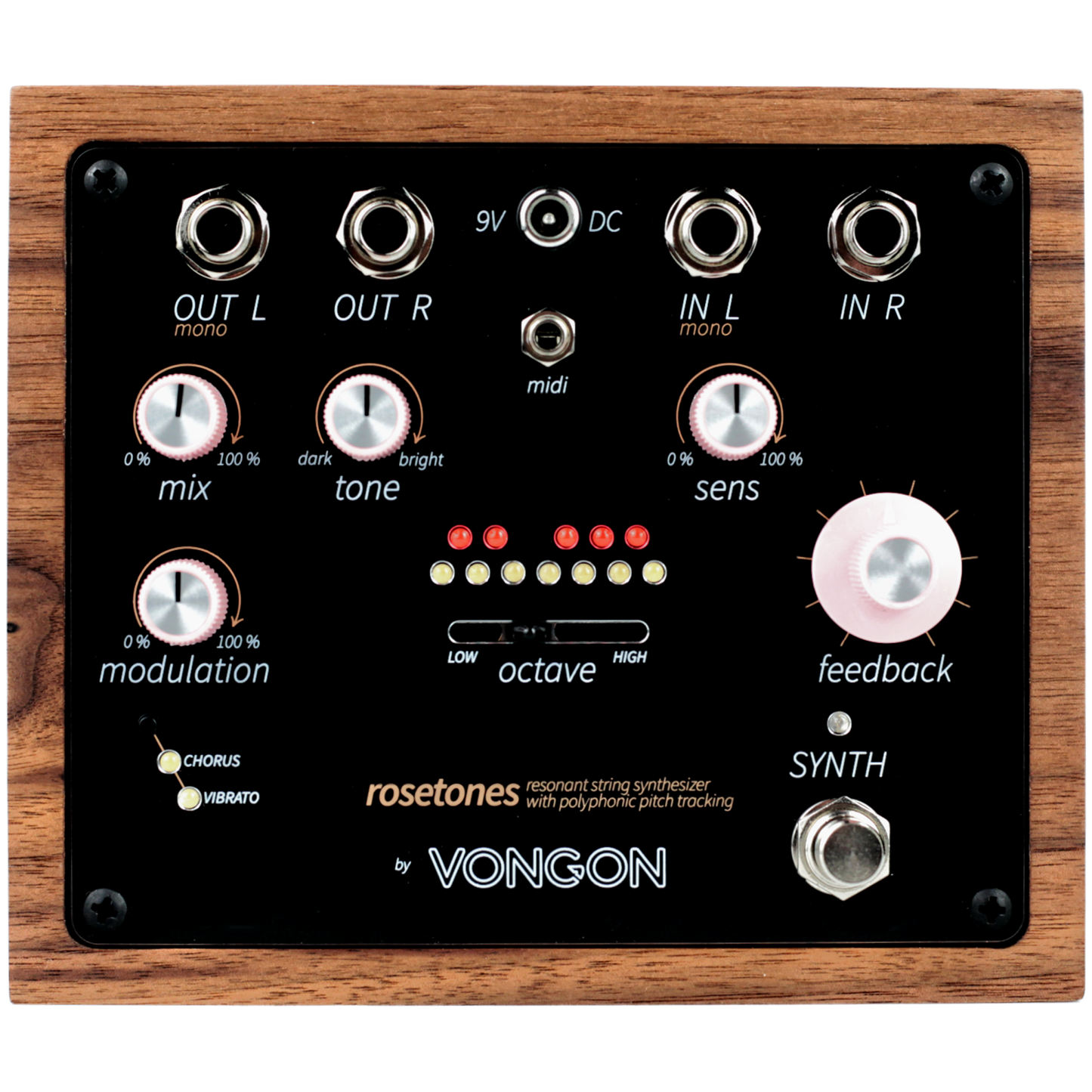 Vongon Rosetones 12-Voice Polyphonic Resonant String Synthesizer