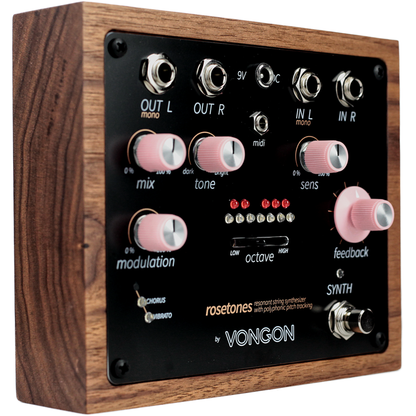 Vongon Rosetones 12-Voice Polyphonic Resonant String Synthesizer