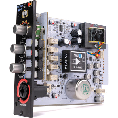 Wolff Audio W1 500 Series Microphone Preamp