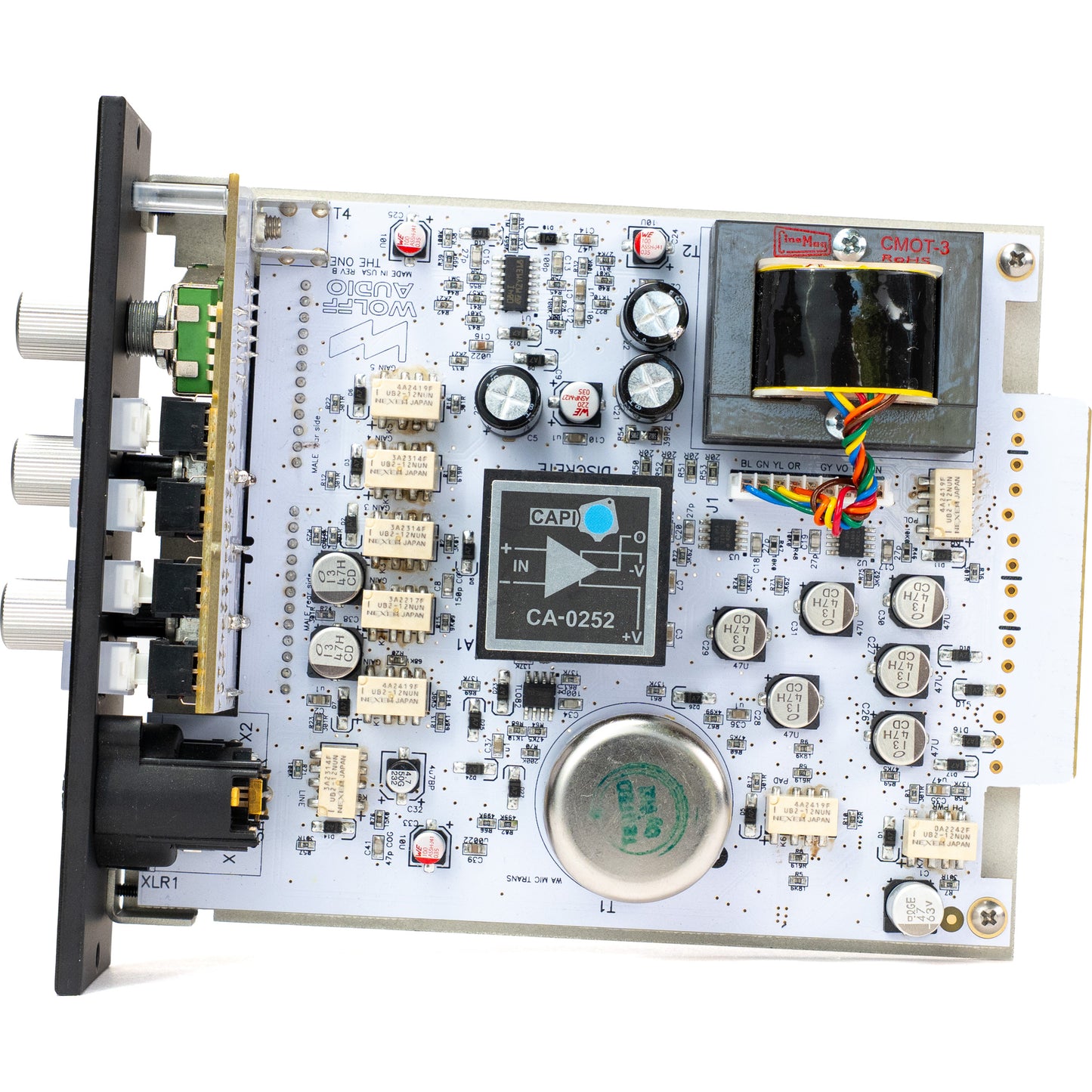 Wolff Audio W1 500 Series Microphone Preamp