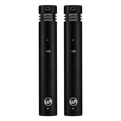 Warm Audio WA84 Small Diaphragm Condenser Microphone Stereo Matched Pair Black