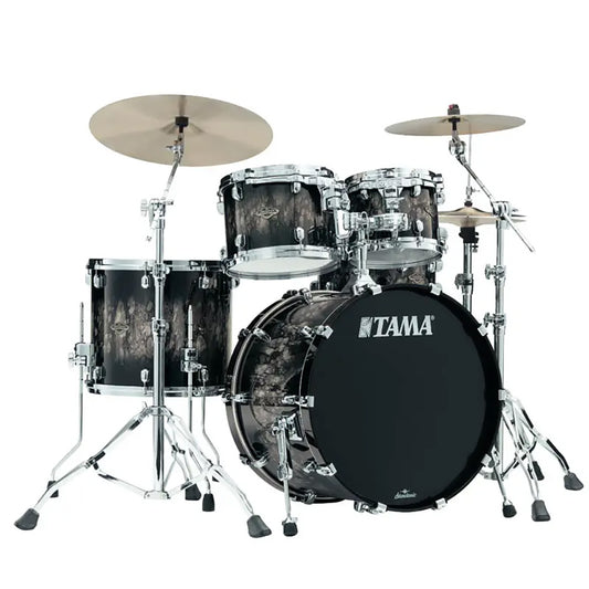Tama Starclassic Walnut/Birch 4-Piece Shell Pack - Molten Platinum Burst