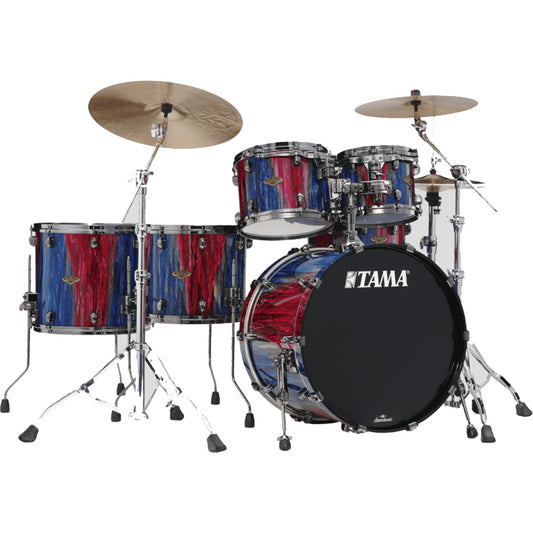 Tama Starclassic Walnut/Birch 5-Piece Shell Pack - Crimson Sapphire Cascade