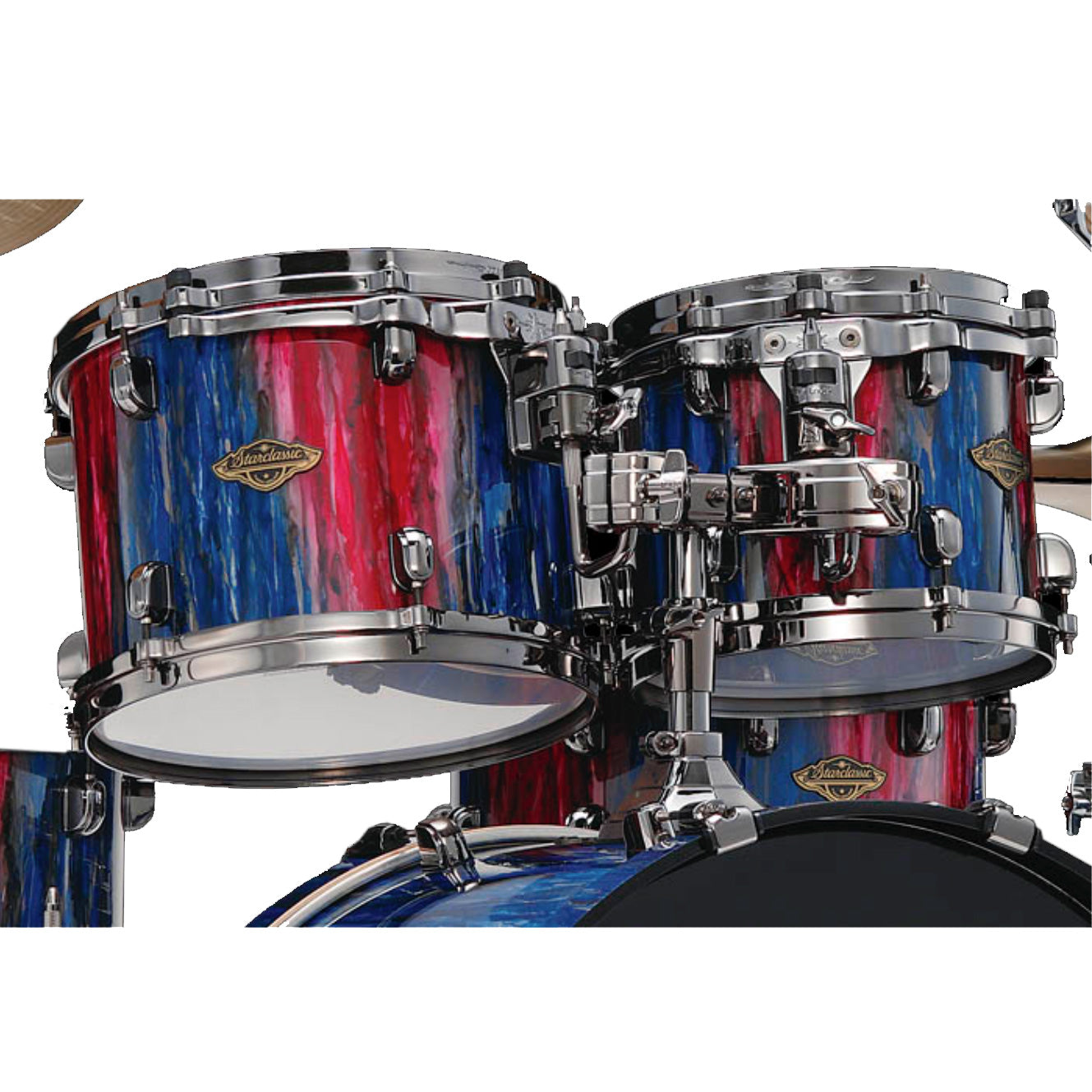Tama Starclassic Walnut/Birch 5-Piece Shell Pack - Crimson Sapphire Cascade