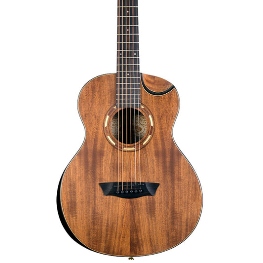 Washburn Comfort Series G-Mini 55 Koa Acoustic Guitar w/ Gig Bag