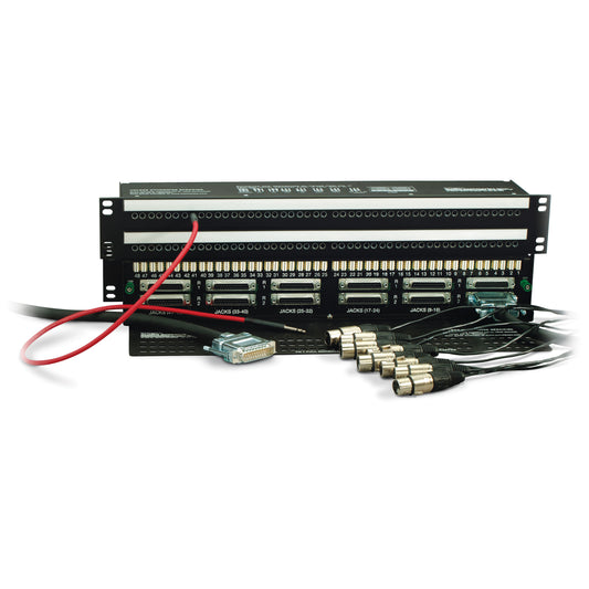 Audio Accessories 96 Point DB25 TT Patch Bay Programmable