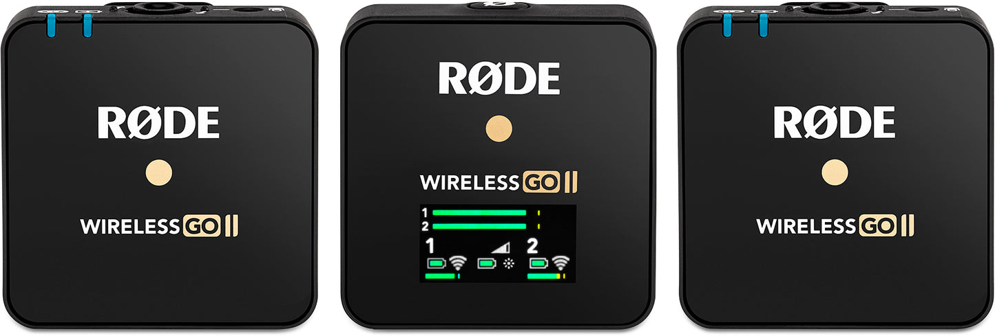 Rode Wireless GO II Dual Channel Compact Digital Wireless Microphone System