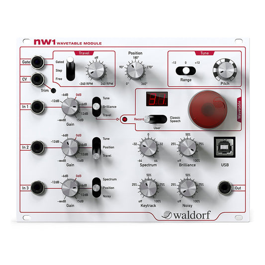 Waldorf nw1 Wavetable Module for Eurorack