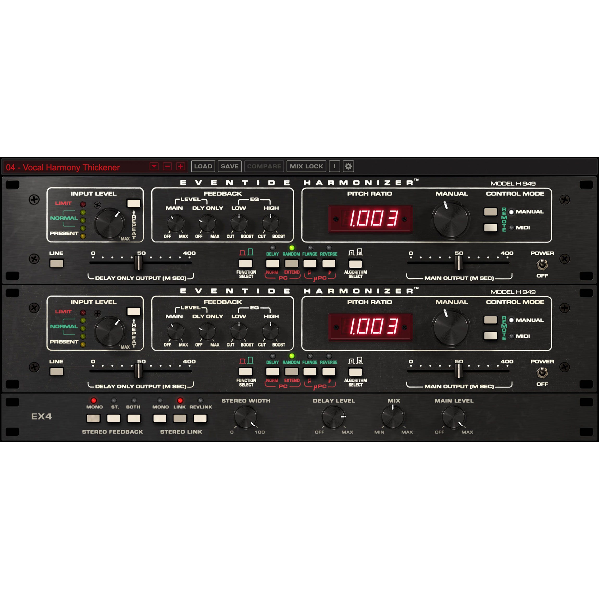 Eventide H949 Harmonizer Plug-in – Alto Music