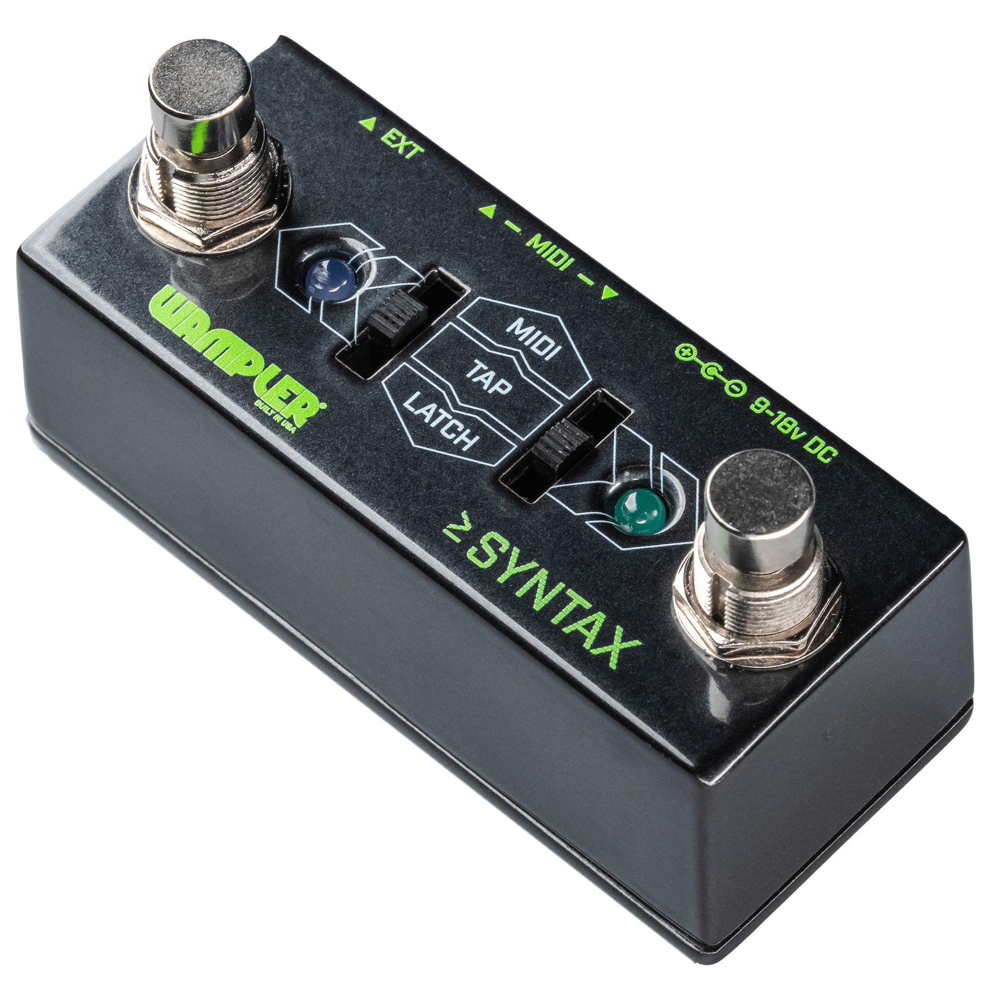 midi controller pedal Wampler Pedals Syntax Compact Midi Controller – Alto Music